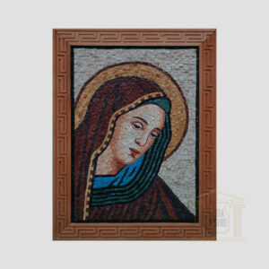 Virgin Mary Marble Stone Mosaic Art