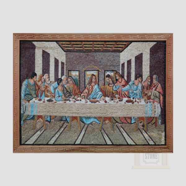 The Last Supper Marble Stone Mosaic Art