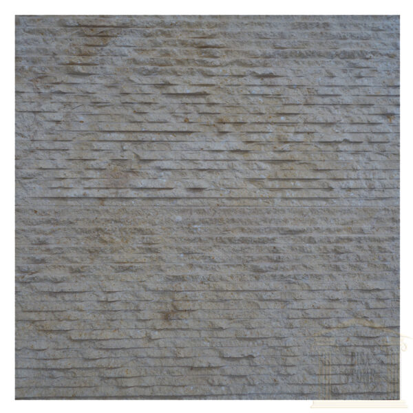 Split face light yellow limestone Wall tiles