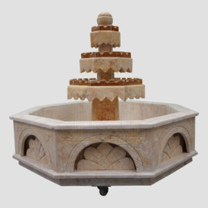 Beauitful Patterned Stone fountain