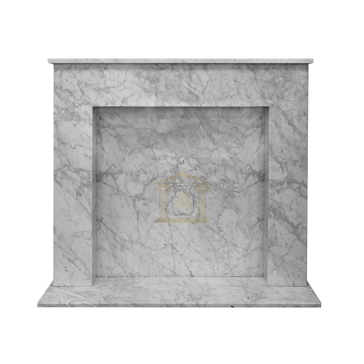 Carrara Honed Marble Fireplace Surround Pisa Stone ✓ SALE ✓